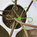 16 Pack Indoor Plant Stakes 4 Sizes 4 of Each Size Green Plant Supports for Tall Plants Monstera Plant Anchors Plant Fixing Hooks Suitable for Indoor Gardens