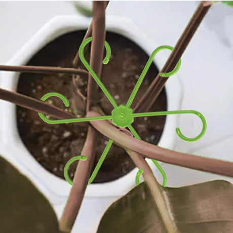 16 Pack Indoor Plant Stakes 4 Sizes 4 of Each Size Green Plant Supports for Tall Plants Monstera Plant Anchors Plant Fixing Hooks Suitable for Indoor Gardens