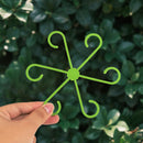 16 Pack Indoor Plant Stakes 4 Sizes 4 of Each Size Green Plant Supports for Tall Plants Monstera Plant Anchors Plant Fixing Hooks Suitable for Indoor Gardens