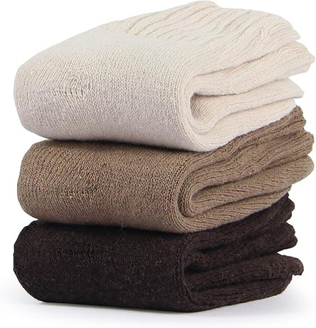 5-Pack Women's Winter Warm Home Socks Comfortable Soft Non-Slip Cozy Thermal Socks