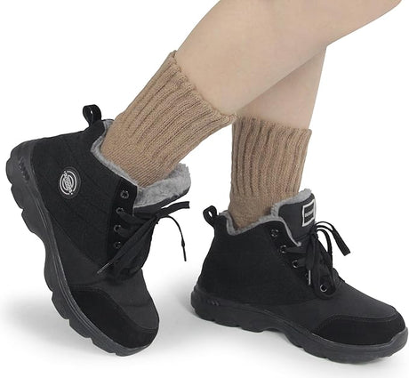 5-Pack Women's Winter Warm Home Socks Comfortable Soft Non-Slip Cozy Thermal Socks
