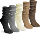 5 Pairs Women's Sports Socks Hard Wearing Comfortable Breathable Athletic Socks