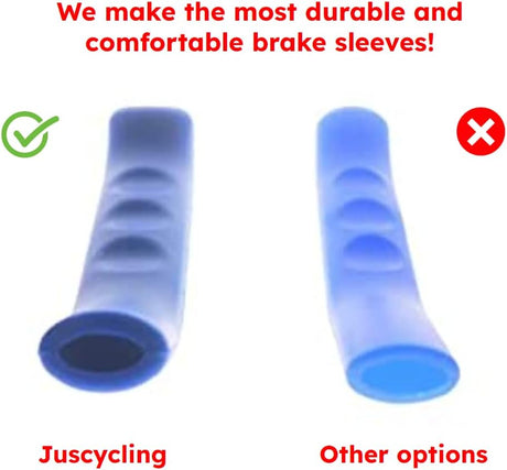 Silicone Bike Handlebar Grips Set 75x12mm Black Red Green Blue Yellow 5 Pairs Universal Fit
