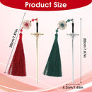 Red and Green Bookmarks 2 Pack Perfect Gift for Book Lovers