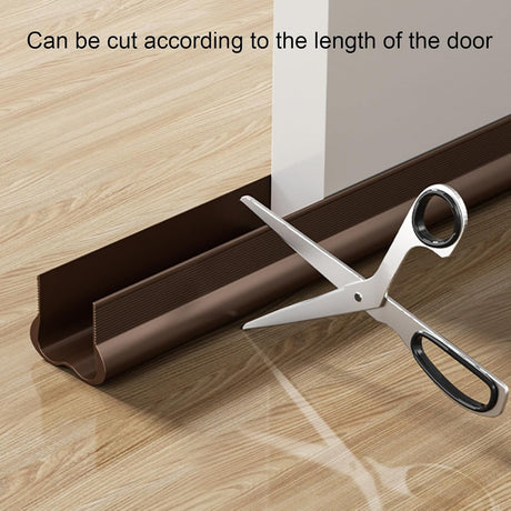 Adjustable Draft Stopper Door Strip Cushion Double Sided Draft Guard Insulation 93cm White