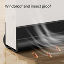 Adjustable Draft Stopper Door Strip Cushion Double Sided Draft Guard Insulation 93cm White