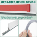 Adjustable Door Draft Stopper Self-Adhesive Weatherstrip Windproof 39 Inch White 1 Piece