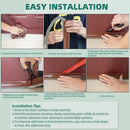 Adjustable Door Draft Stopper Self-Adhesive Weatherstrip Windproof 39 Inch White 1 Piece