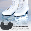 Junior Ice Hockey Figure Skating Hard Blade Guards Universal Black Pair