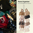 12 Hook 360° Rotating Multifunctional Hanger for Scarves Bags Hats - Silver Closet Organizer