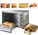 10 Reusable Toaster Bags Non-Stick Toast Pockets for Bread Toaster Grill Contact Grill