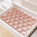 Pink Drawer Organizer Divider for Socks Underwear & Belts Set of 1