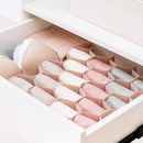 Pink Drawer Organizer Divider for Socks Underwear & Belts Set of 1