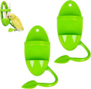 2 Pack Bird Feeder Perch - Suitable for Sepia Fruit and Snacks - Natural Resting Stick