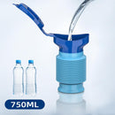 Foldable Emergency Urinal for Car Camping Travel Unisex Leakproof Reusable 750ml Blue