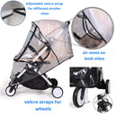 Universal Stroller Cover - Waterproof & Breathable - Non-Toxic - For Buggy & Pram - 1 Piece