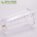 [UPGRADE] 2-pack 32oz Replacement Blender Cups with Flip-Top To-Go-Lid Compatible with NutriBullet 600w/900w Blender