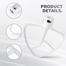 Replacement K45B Coated Flat Beater for Kitchenaid Stand Mixer, Compatible with 4.5 QT Tilt-Head Stand Mixer KSM90,K45