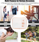 MODENGKGJIAN TSA Approved Toiletry Bag Mini Jewelry Travel Case, Perfect size to fit in your carry- luggage for travel or vacatis.