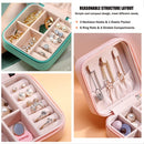 MODENGKGJIAN TSA Approved Toiletry Bag Mini Jewelry Travel Case, Perfect size to fit in your carry- luggage for travel or vacatis.