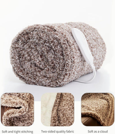 Heated Blanket Electric Throw 50