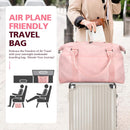 Travel Duffle Bag, Waterproof Weekender Carry On Tote Bags for Women, Men, Hospital Bag, Overnight Bag Luggage with Trolley Sleeve