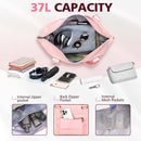 Travel Duffle Bag, Waterproof Weekender Carry On Tote Bags for Women, Men, Hospital Bag, Overnight Bag Luggage with Trolley Sleeve