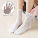 Women's Ruffle Socks Casual Lace Cotton Crew Summer Ultra Thin Cute Frilly Ankle Socks for Women 6 Pairs