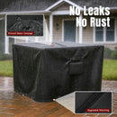Square Fire Pit Cover, Fits for 28-32 Inch Fire Pit Table, Waterproof and Windproof, 32 x 32 x 24 Inches, Black