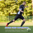 Soccer Shin Guards Sleeves 4 Pairs Flexible Soccer Shin Guard Leg Performance Support Polyester Soccer Shin Guard Sleeve Holder with Pocket for Soccer Sport