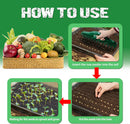 The Row Seeder by  – Handheld Garden Tool for Precise Seed & Seedling Spacing in Rows & Seed Trays – for Vegetables, Flowers & Herbs. Durable & Ergonomic