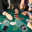Blackjack Shoe and Discard Tray Clear Acrylic Blackjack Dealing Shoe Card Dispenser for Playing Cards Discard Holder Trays for Game Poker Accessories(6 Deck)