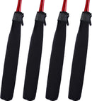 4 Pcs Baseball Bat Sleeve Softball Bat Warmer Batting Training for Composite Cover Warmer Sport Sleeve Protector Reduces Vibration, Black