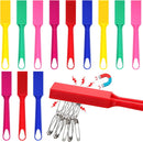 Magnet Wands for Kids Classroom Educational Learning Kits Rainbow Magnetic Wand Bulk 8 Inch Preschool Science Experiment Tools Learning Toys Bingo Games, 6 Colors (12 Pcs)