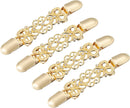 Retro Sweater Clips Vintage Dress Clips Back Cinch Clip Cardigan Collar Clips Scarf Clips Shawl Clasps
