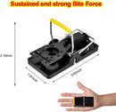 Mouse Traps, Mouse Traps Indoor for Home Quick Effectively, Reusable Mice Trap for House Indoor Outdoor Kill Safe for Family and Pet 12 Packs