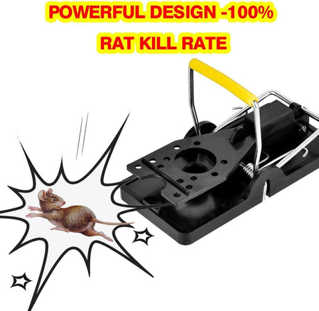 Mouse Traps, Mouse Traps Indoor for Home Quick Effectively, Reusable Mice Trap for House Indoor Outdoor Kill Safe for Family and Pet 12 Packs
