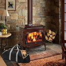 Canvas Firewood Carrier Bag, Durable Firepalce Log Tote with Handles for Wood Fire Stove, Outdoor Camping