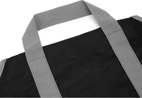 Canvas Firewood Carrier Bag, Durable Firepalce Log Tote with Handles for Wood Fire Stove, Outdoor Camping