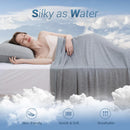 Cooling Blanket King, Arc-Chill Q-Max >0.5 for Hot Sleepers, Absorbs Heat to Keep Body Cool for Night Sweats, Lightweight Summer Cool Blankets for Sleeping, Gifts for Women & Men,Grey