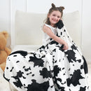 Cow Print Blanket, Fuzzy Cow Print Throw Blankets for Couch, Cow Throw Blanket for Adults, Soft Warm Plush Cow Blanket, Cute Flannel Fleece Throw Blankets, 40''x60''