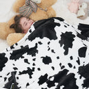 Cow Print Blanket, Fuzzy Cow Print Throw Blankets for Couch, Cow Throw Blanket for Adults, Soft Warm Plush Cow Blanket, Cute Flannel Fleece Throw Blankets, 40''x60''