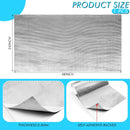 Amylove 1 Pcs 24'' x 48'' Aluminized Heat Shield Thermal Barrier Adhesive Backed Heat Blanket Wrap Fiberglass Insulation Reflective Material High Temp Protection for Exhaust Wood Fireplace Stove