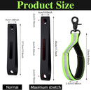 4 Pcs Firefighter Tools Include 2 Firefighter Helmet Band 2 Glove Strap Holder Fire Helmet Band Glove Safety Strap with Reflective Trim Fire Accessories