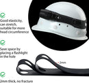 4 Pcs Firefighter Tools Include 2 Firefighter Helmet Band 2 Glove Strap Holder Fire Helmet Band Glove Safety Strap with Reflective Trim Fire Accessories