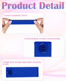 10Pcs Button Extenders for Jeans,Waistband Extenders for Women Men Pants Elastic Band Pants Button Extender Adjustable Waistband Extenders No Sew Jeans Waist Extension(5 Colors)