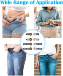 8Pcs Button Extenders for Jeans,Waistband Extenders for Women Men Pants 1.34-2.17 Inches Instant Pants Button Extender Adjustable Waistband Extenders No Sew Jeans Waist Extension