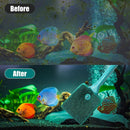 Fish Tank Cleaning Tools, Aquarium Double Sided Sponge Brh, Algae Scraper Cleaner with Long Handle