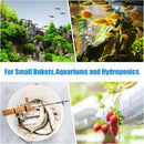 Aquarium Air Stones 1 inch 12 Pack, Bubble Stone, Aerator Bubble Differ, Air Pump Accessories for Aquariums, Fish Tanks, and Hydroponics