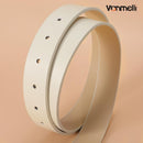 Women's Leather Belts For Jeans Dresses Pants Fashion Ladies Waist Belt with Gold Buckle